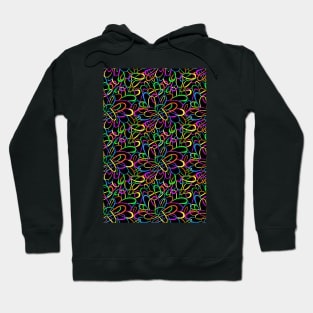 neon bands Hoodie